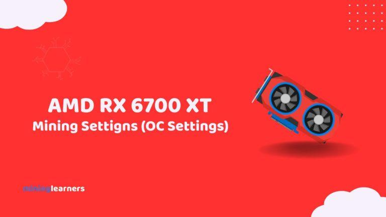 RX 6700 XT Mining Settings