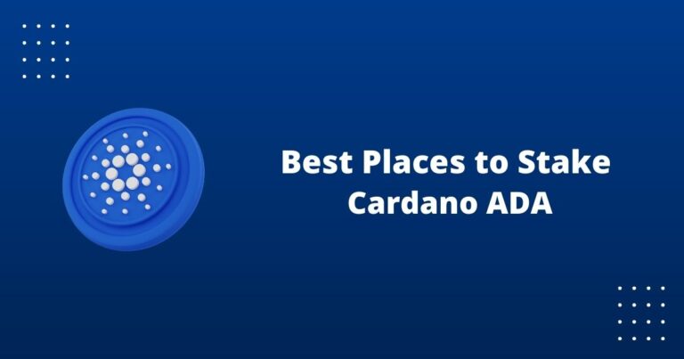 Best Places to Stake cardano